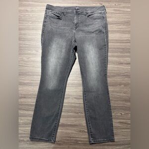 NYDJ Black AMI Skinny Jeans Size 16